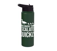 Funny This Duck Thing Stainless Steel Insulated Water Bottle