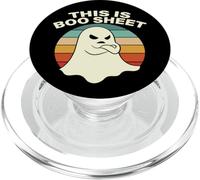 Funny This Is Boo Sheet Halloween PopSockets PopGrip for MagSafe