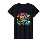 Funny This is My 80's Costume Throwback Party Celebration Value Graphic T-Shirt