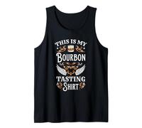 Funny This is My Bourbon Tasting Whiskey Lover Gift Tank Top