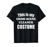 Funny This is My Crime Scene Cleaner Costume Halloween Shirt T-Shirt