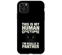 Funny This Is My Human Costume Animal Lover Shirt Panther Case for iPhone 11 Pro Max