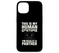 Funny This Is My Human Costume Animal Lover Shirt Panther Case for iPhone 13