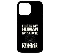 Funny This Is My Human Costume Animal Lover Shirt Panther Case for iPhone 13 Pro Max