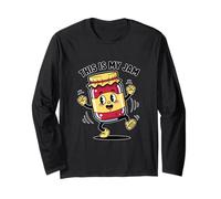 Funny This is My Jam Jam Lover Pun Long Sleeve T-Shirt