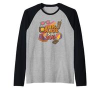 Funny This Place is A Zoo Humor Shirt Sarcastic Jokes Raglan Baseball Tee