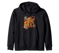 Funny This Place Is A Zoo Humor Shirt Sarcastic Jokes Zip Hoodie