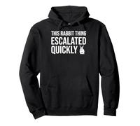 funny This rabbit Thing Pullover Hoodie