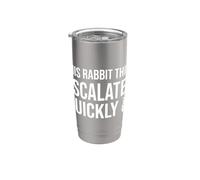 Funny This Rabbit Thing Stainless Steel Insulated Tumbler