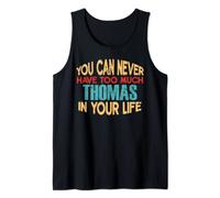 Funny Thomas Personalized Tshirt First Name Joke Item Tank Top