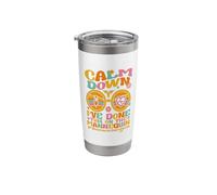 Funny Thoracic Surgeon Calm Down Done This on a Mannequin Stainless Steel Insulated Tumbler