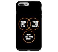 FUNNY THREE CIRCLES OF LIFE VENN DIAGRAM Case for iPhone 7 Plus/8 Plus