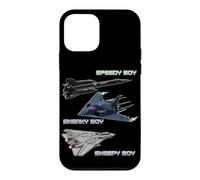 Funny Three Jets Supersonic Stealth Fighters Case for iPhone 12 mini
