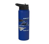 Funny Three Jets Supersonic Stealth Fighters Stainless Steel Insulated Water Bottle