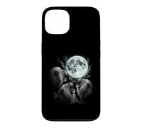 Funny Three Roaring Lions At The Moon Humor Case for iPhone 13