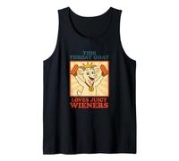 Funny Throat Goat Inappropriate Embarrassing Men Women Tank Top