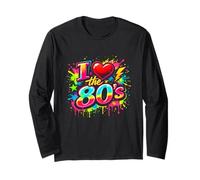 Funny Throwback I Love The 80s Retro Fun Times Party Long Sleeve T-Shirt