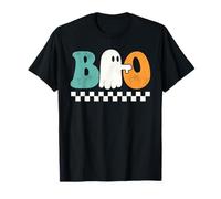 Funny Thumbs Down Boo Ghost Halloween Groovy for Men Women T-Shirt
