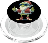 Funny Thumbs up Christmas Alien Look PopSockets PopGrip for MagSafe