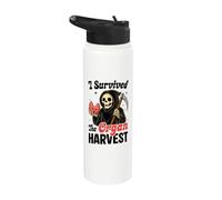 Funny Thyroid Removal Recovery Thyroidectomy Humor Stainless Steel Insulated Water Bottle