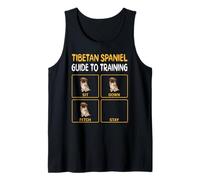 Funny Tibetan Spaniel Dog Training Tank Top