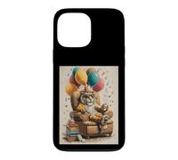Funny Tiger Birthday Themed Sitting on Sofa Case for iPhone 13 Pro Max