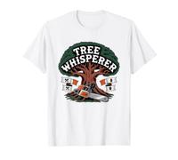 Funny Timber Faller Chainsaw Whisperer Logger Trees Tree T-Shirt