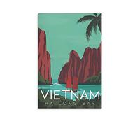Funny Tin Signs Ha Long Bay Vietnam Vintage Retro Man Cave Bar Pub Shed Novelty Gift Tin Wall Décor Metal Sign 30x40cm