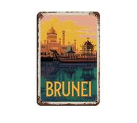 Funny Tin Signs Mystic Connecticut A Travel Tin Signs Retro Bar Pub Diner Cafe Home Bathroom and Room Art 30 * 30CM
