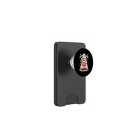 Funny Tired Brain Need A Break Mental Exhaustion Joke Design PopSockets PopWallet for MagSafe