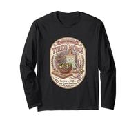 Funny Tired Moms Healthy Eating Club Coffee Green Smoothies Long Sleeve T-Shirt