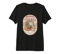 Funny Tired Moms Healthy Eating Club Coffee Green Smoothies Premium T-Shirt