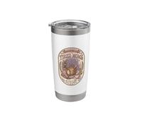 Funny Tired Moms Meditation Club Coffee Chaos Stillness Stainless Steel Insulated Tumbler