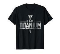 Funny Titanium Scoliosis Back Surgery Spinal Fusion T-Shirt
