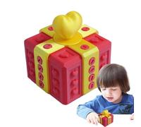 Funny Toggle Case - 20cm Screw-On Prancing Container Printed Puzzle Holder Novelty Gift Trap Package for Holidays, Birthday Parties, Laughter Entertainment, Presentation