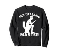 Funny Toilet King apparel - My Throne My Rules - Smartphone Sweatshirt