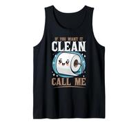 Funny Toilet Paper | If You Want It Clean Call Me Tank Top