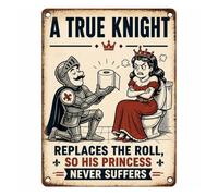 Funny Toilet Paper Sign for Couples, Toilet Paper Reminder Wall Decor (#A,S)