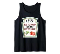Funny Tomato DIY Halloween I Put Ketchup On My Ketchup Tank Top