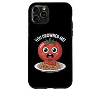 Funny Tomato Spaghetti You Drowned Me Food Humor Case for iPhone 11 Pro