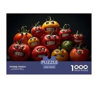 Funny Tomatoes Jigsaw Puzzles for Adults Personal Puzzle Game 1000 Piece Educational Games for Adults Gifts 70x50cm/1000pcs