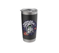 Funny Toodaloo Cuntaroos Space Frog Astronaut Stainless Steel Insulated Tumbler