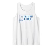 Funny Tools Jigsaw Builder Woodworking This is Not A Drill Tank Top
