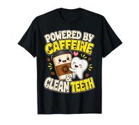 Funny Tooth Caffeine Coffee - Teeth Dentist T-Shirt