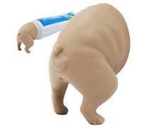 Funny Toothpaste Squeezer Silicone Puppy Toothpaste Lid Universal | Animal Toothpaste Topper Universal Tooth Paste Design Funny Novelty Bathroom Accessory for Family Children Boys