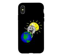 Funny Total Solar Eclipse - Space Photobomb Case for iPhone X/XS