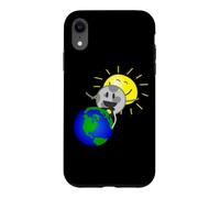 Funny Total Solar Eclipse - Space Photobomb Case for iPhone XR