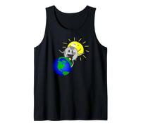 Funny Total Solar Eclipse - Space Photobomb Tank Top