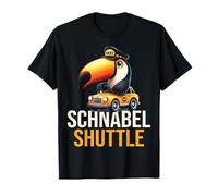 Funny Toucan as a Taxi Driver with Beak Fun and Charm T-Shirt