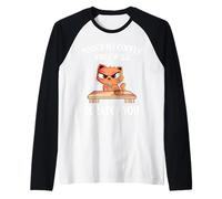Funny Touch My Coffee and I Will Scratch You Angry & Mad Cat Raglan Baseball Tee